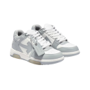 OFF-WHITE Out Of Office Calf Leather –  White Grey