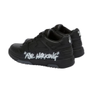 OFF-WHITE Out Of Office OOO For Walking Low Tops - Black White