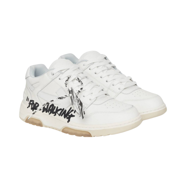 OFF-WHITE Out Of Office OOO low Tops for Walking for - White Black - Image 2