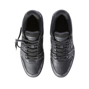OFF-WHITE Out Of Office OOO low Tops Sartorial Stitching Black Black - Image 3