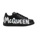 Aexander Mcqueen Oversized Graffiti - Black White