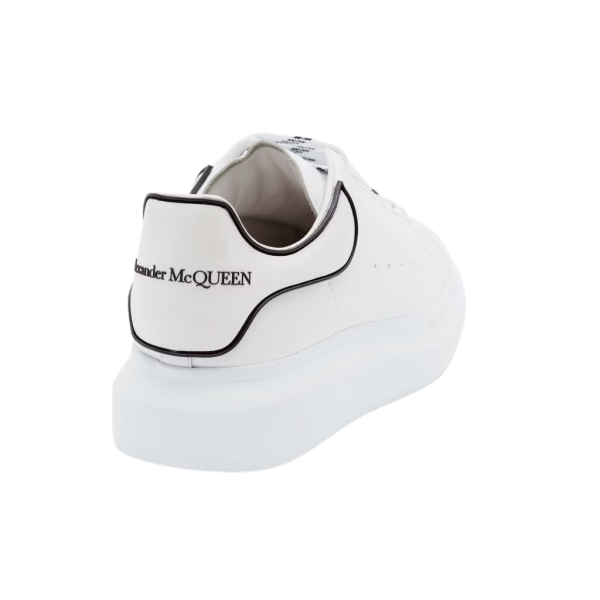 Alexander Mcqueen Oversized – White Black Trim - Image 2