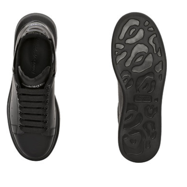 Alexander Mcqueen Oversized - Black Gloss Heel - Image 3