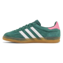 Adidas Gazelle Indoor - Collegiate Green Lucid Pink