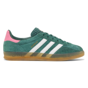 Adidas Gazelle Indoor - Collegiate Green Lucid Pink