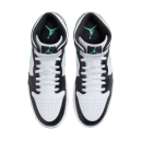 Jordan 1 Low - White Black Mystic Green