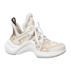 Louis Vuitton Archlight Sneakers 'Beige Monogram Gold