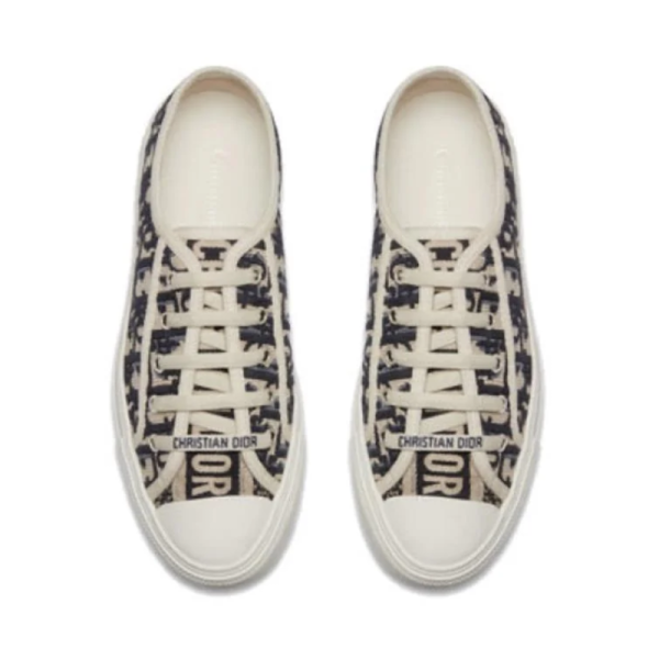 Dior Walk'N'Dior Oblique - Navy Canvas - Image 3