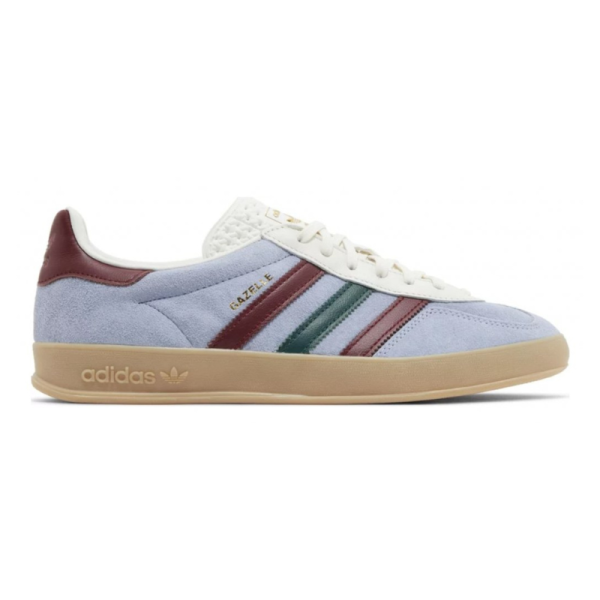 Adidas Gazelle Indoor - Blue Dawn Collegiate Burgundy