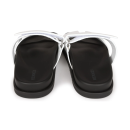 Hermes Chypre Sandals - White Palladium Hardware