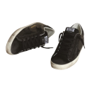 Golden Goose Superstar - Black Glitter Heel