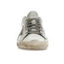 Golden Goose Super-Star - White Royal Blue Grey Suede Patch