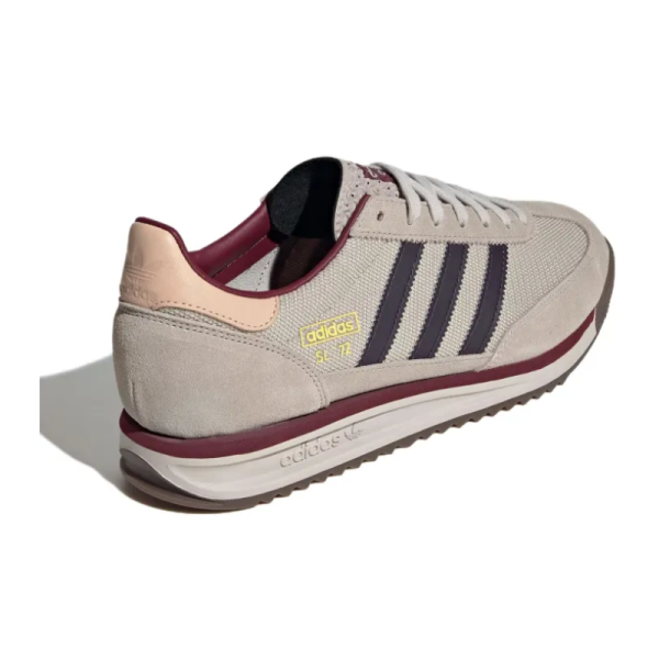Adidas Originals SL 72 RS Low Top Casual Shoes Unisex Brown US - Image 4