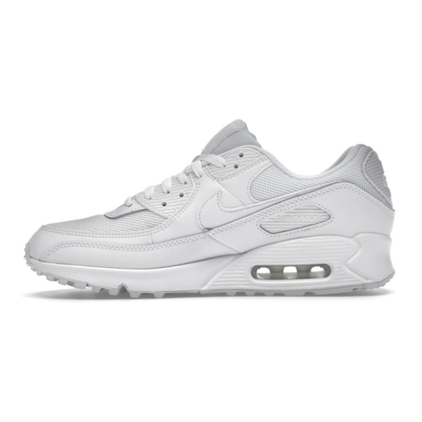 Nike Air Max 90 Recraft Triple White - Image 2