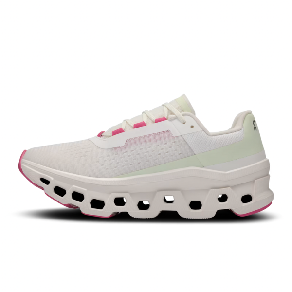 On Running Cloudmonster White/Lima - Image 2