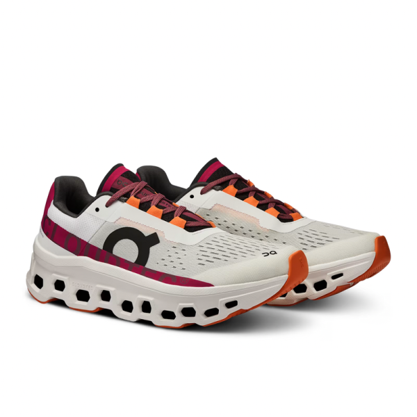 On Running Cloudmonster Undyed/White/Aurora - Image 4