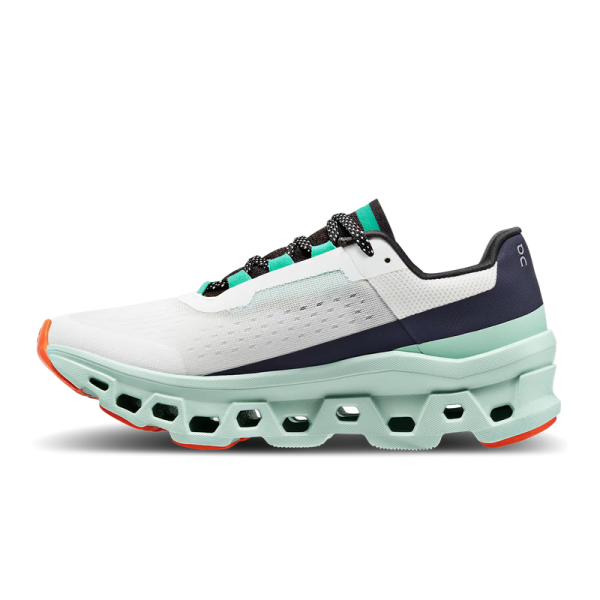 On Running Cloudmonster Undyed/White/Creek - Image 2