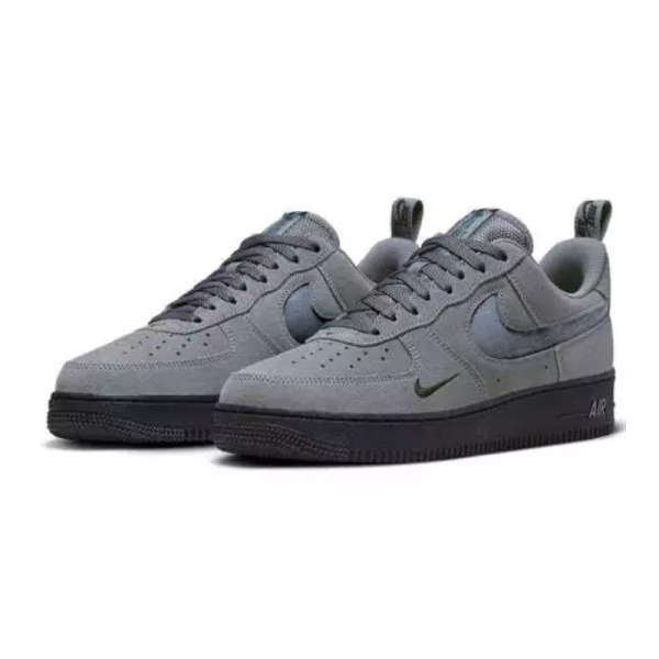 Nike Air Force 1 Low 07 LV8 Reflective Swoosh - Cool Grey - Image 2