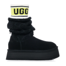 UGG Classic Sweater Letter Boot - Black