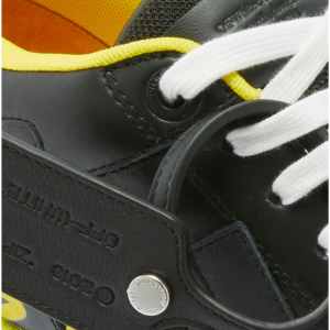 OFF-WHITE Out Of Office "ooo" Low Tops For Walking Black Yellow - Image 5