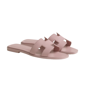 Hermes Oran Sandal Rose/Cancan - Image 2