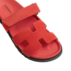 Hermes Chypre Sandal Rose/Vermillon - Image 5