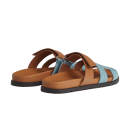 Hermes Chypre Sandal Bicolor/Denim