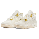 Jordan 4 Retro Miltalic - Gold