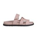 Hermes Chypre Sandal - Pink Suede