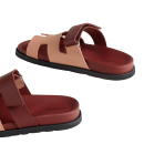 Hermes Chypre Sandal Beige/Perlino
